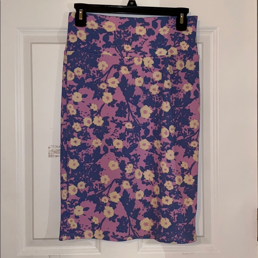 Floral printed skirt